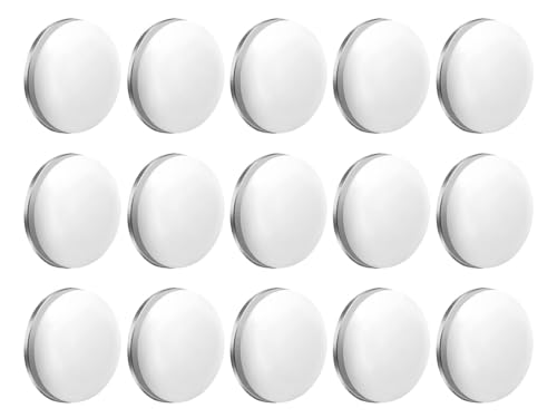 Abiyou Duschvorhang Gewichte, 15 Stück Duschvorhang Magnet, Duschvorhang Beschwerer, Vorhang Beschwerer Outdoor, Vorhang Gewichte, Werkzeugfreie Gardinenbeschwerer, für Vorhänge, Tischdecken (Weiß) Abiyou Duschvorhang Gewichte, 15 Stück Duschvorhang Magnet, Duschvorhang Beschwerer, Vorhang Beschwerer Outdoor, Vorhang Gewichte, Werkzeugfreie Gardinenbeschwerer, für Vorhänge, Tischdecken (Weiß) von Abiyou