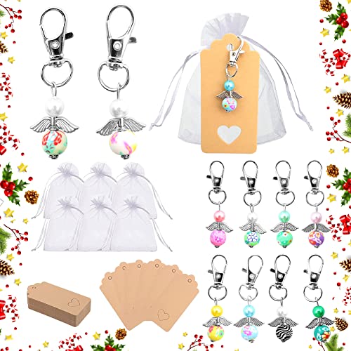 Abnaok 32 Stück Schlüsseelanhänger Srhutzengel, Srhlüsselanhänger Schutzengel + Organza Beutel Geschenke Kommunion Party Mitbringsel, Gastgeschenke Hochzeit, Taufe Abnaok 32 Stück Schlüsseelanhänger Srhutzengel, Srhlüsselanhänger Schutzengel + Organza Beutel Geschenke Kommunion Party Mitbringsel, Gastgeschenke Hochzeit, Taufe von Abnaok