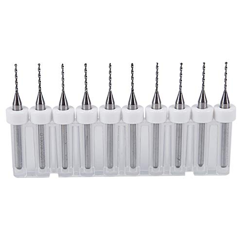 Aboiled 10 Teile/Satz 0,8Mm Hohe QualitäT PCB Leiterplatte Hartmetall Mini Bohrer Werkzeug von Aboiled