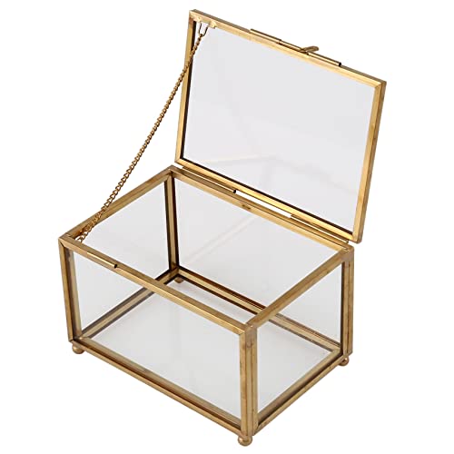 Aboiledy Schmuckschatulle Schmuckbox aus Metall und Glas Quadrat Aufbewahrung Schmuckkoffer für Schmuck, Ringe, Armbänder und Schmuck von Damen 10 * 7 * 6cm Schmuck Lagerung Aboiledy Schmuckschatulle Schmuckbox aus Metall und Glas Quadrat Aufbewahrung Schmuckkoffer für Schmuck, Ringe, Armbänder und Schmuck von Damen 10 * 7 * 6cm Schmuck Lagerung von Aboiledy