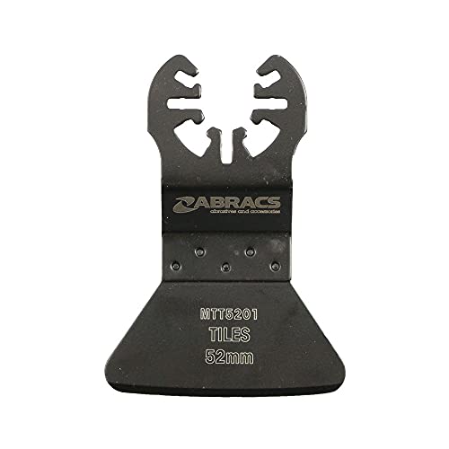 Abracs MTT8001 Delta Raspel mit Hartmetall Körnung 80mm - Fliesenlegen - Packung enthält 1 Stück von ABRACS