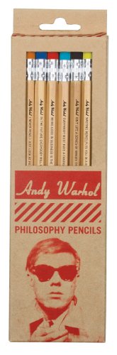 Warhol Philosophy Pencil Set von Galison