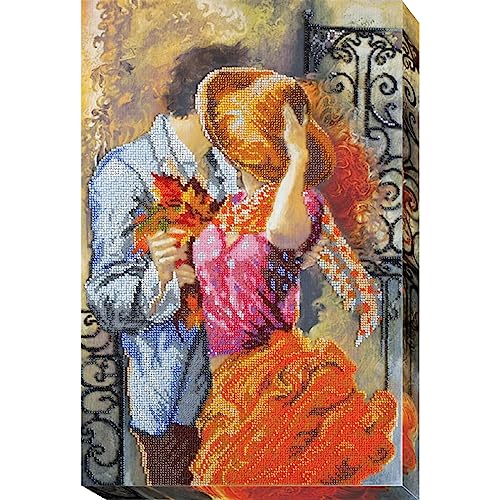 Abris Art AB-419 Perlenstich Stickset, Baumwolle, mehrfarbig, 43x19cm Abris Art AB-419 Perlenstich Stickset, Baumwolle, mehrfarbig, 43x19cm von Abris Art