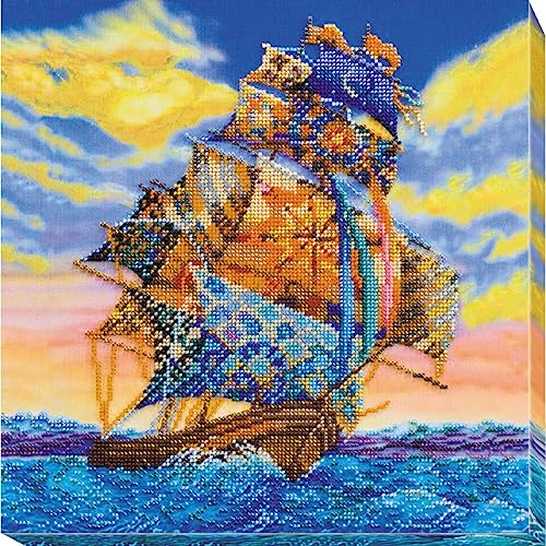 Abris Art AB-532 Perlenstich Stickset, Baumwolle, mehrfarbig, 30x19cm Abris Art AB-532 Perlenstich Stickset, Baumwolle, mehrfarbig, 30x19cm von Abris Art