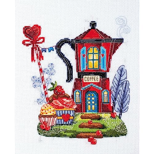 Abris Art AH-149 Kreuzstich Stickset, Baumwolle, mehrfarbig, 19x21cm Abris Art AH-149 Kreuzstich Stickset, Baumwolle, mehrfarbig, 19x21cm von Abris Art