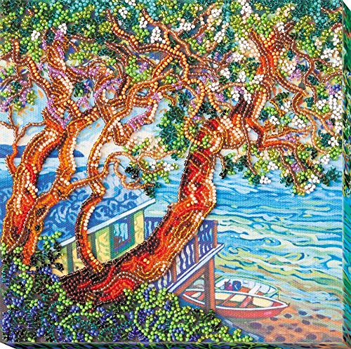 Abris Art AMB-041 Perlenstich Stickset, Baumwolle, mehrfarbig, 20x21cm Abris Art AMB-041 Perlenstich Stickset, Baumwolle, mehrfarbig, 20x21cm von Abris Art