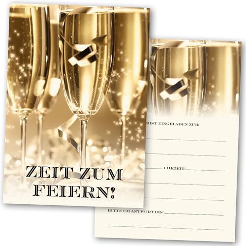 Absolutely Yours Party-Einladungen Packung mit 36 Stück. Champagner-Design-Einladung mit Umschlägen. 120 x 172 mm. Lieferung in wiederverwendbaren Kartons. Absolutely Yours Party-Einladungen Packung mit 36 Stück. Champagner-Design-Einladung mit Umschlägen. 120 x 172 mm. Lieferung in wiederverwendbaren Kartons. von Absolutely Yours