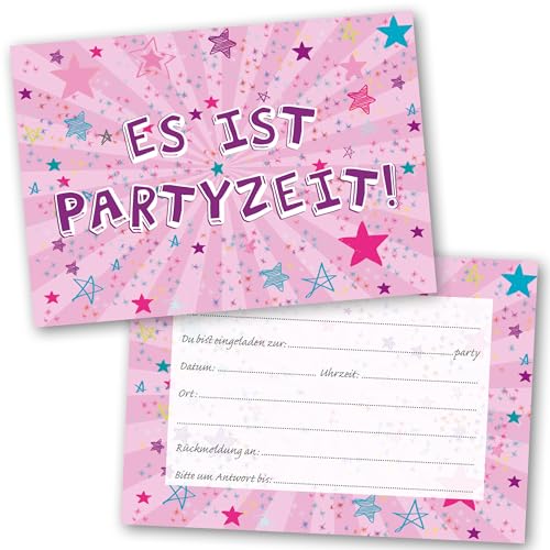 Absolutely Yours Party-Einladungen Packung mit 36 Stück. Pink Starburst Design Einladung mit Umschlägen. 120 x 172 mm. Lieferung in wiederverwendbaren Kartons. Absolutely Yours Party-Einladungen Packung mit 36 Stück. Pink Starburst Design Einladung mit Umschlägen. 120 x 172 mm. Lieferung in wiederverwendbaren Kartons. von Absolutely Yours