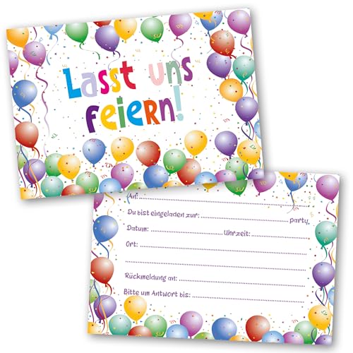 Absolutely Yours einladungskarten kindergeburtstag mit 36 Stück. Ballon Starburst Design Einladung mit Umschlägen. 120 x 172 mm. Lieferung in wiederverwendbaren Kartons. Absolutely Yours einladungskarten kindergeburtstag mit 36 Stück. Ballon Starburst Design Einladung mit Umschlägen. 120 x 172 mm. Lieferung in wiederverwendbaren Kartons. von Absolutely Yours