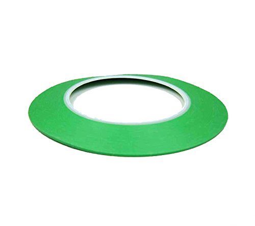 AcMax Linierband 1,6 mm Abdeckband FineLine Tape Konturband Klebeband grün 55 m von AcMax