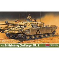 British Army Challenger von Academy Plastic Model