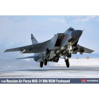 MiG 31 BM/BSM Foxhound von Academy Plastic Model