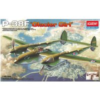 P-38F Lightning Glacier Girl von Academy Plastic Model