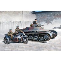 Panzer I Ausf. B & Motorrad von Academy Plastic Model