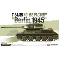 T-34/85 No.183 Factory ´Berlin 1945´ von Academy Plastic Model