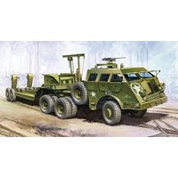 U.S. Tank Transporter Dragon Wagon WWII Ground Vehicle Set-7 von Academy Plastic Model