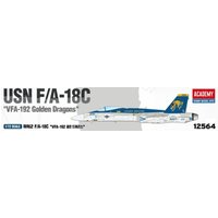 USN F/A-18C VFA-192 Golden Dragons von Academy Plastic Model