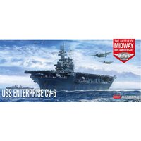 USS Enterprise CV-6 - Schlacht um Midway von Academy Plastic Model