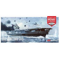 USS Yorktown CV-5 - Schlacht um Midway von Academy Plastic Model