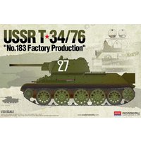 USSR T-34/76 ´No.183 Fa von Academy Plastic Model