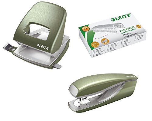 Büro Schreibtisch Set Leitz NeXXt Style seladon grün Locher 5006, Heftgerät 5562, Heftklammern 5570 Büro Schreibtisch Set Leitz NeXXt Style seladon grün Locher 5006, Heftgerät 5562, Heftklammern 5570 von Acco Brands Esselte Leitz