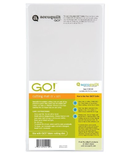 AccuQuilt GO! Cutting Mat; 5-inch-by-10-inch by AccuQuilt AccuQuilt GO! Cutting Mat; 5-inch-by-10-inch by AccuQuilt von AccuQuilt