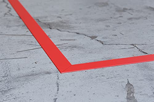 Accuform Tough-Mark™ Strapazierfähige Bodenmarkierungsstreifen Markieren Sie die Stellen deutlich und geben Sie die Richtung an, indem Sie die Bodenfläche nutzen. 10cm x 120cm Gelb von Accuform