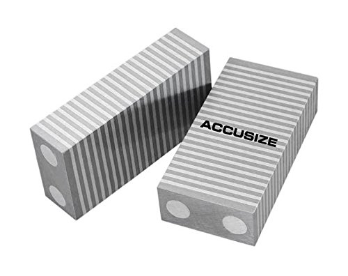Accusize Industrial Tools 2,5 x 5,1 x 10,2 cm, ein Paar magnetische Bohrfutter-Parallels, 2 Stück/Paar, Eg06-2001 von Accusize Industrial Tools