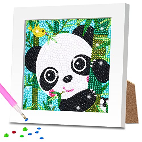 Diamond Painting Kinder, Diamant Painting Bilder Kinder, 5D Diamontpating Set mit Rahmen, Diamond Painting Panda, DIY Diamant Malerei Erwachsene Mädche, Basteln Panda Geschenk für Home Wand Decor Diamond Painting Kinder, Diamant Painting Bilder Kinder, 5D Diamontpating Set mit Rahmen, Diamond Painting Panda, DIY Diamant Malerei Erwachsene Mädche, Basteln Panda Geschenk für Home Wand Decor von Acebwhtoy
