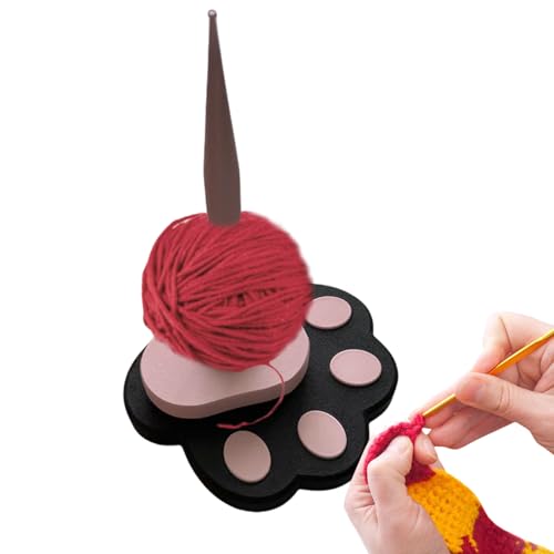 Aceirropy Garnknäuelwickler – Katzenpfoten-Design – tragbarer manueller Garn-Organizer für Heimdekoration, Stickerei, Basteln, Anfänger, Männer, Frauen, Großeltern Aceirropy Garnknäuelwickler – Katzenpfoten-Design – tragbarer manueller Garn-Organizer für Heimdekoration, Stickerei, Basteln, Anfänger, Männer, Frauen, Großeltern von Aceirropy