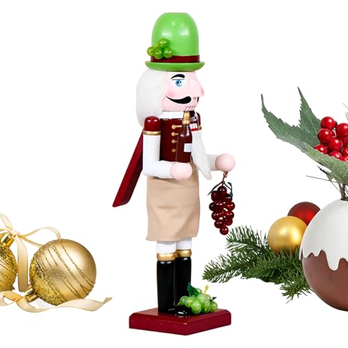 Aceirropy Weihnachtliche Nussknacker | Nussknacker aus Holz – Holzfigur Ornament für Spielzimmer, Kamin, Nachttisch, Küche, Esstisch, Erntedankfest Kind Aceirropy Weihnachtliche Nussknacker | Nussknacker aus Holz – Holzfigur Ornament für Spielzimmer, Kamin, Nachttisch, Küche, Esstisch, Erntedankfest Kind von Aceirropy