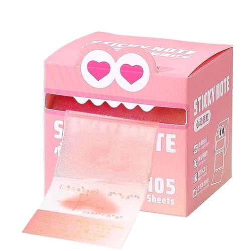 Klebernotizen mit süßem Muster, verbesserter Monsterklebernotiz, 105 Blätter pro Rolle, farbenfroh und lustig, für Stärken, den Arbeitsplatz, die Schule, 7,5 x 7 cm Klebernotizen mit süßem Muster, verbesserter Monsterklebernotiz, 105 Blätter pro Rolle, farbenfroh und lustig, für Stärken, den Arbeitsplatz, die Schule, 7,5 x 7 cm von Aceirropy