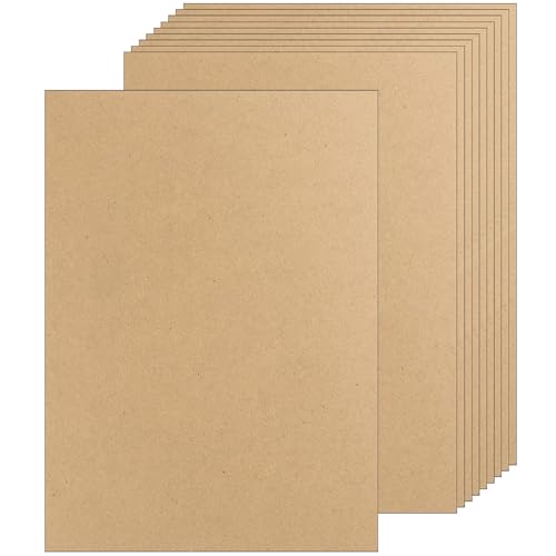 Acidea MDF-Holzplatte zum Basteln, A3-2 mm dicke MDF-Platten, 42 x 30 cm, mitteldichte Faserplatte, unlackiertes Holz, Masonitplatte, leere Hartfaserplatten, Spanplatten für Heimwerker, Malerei, von Acidea
