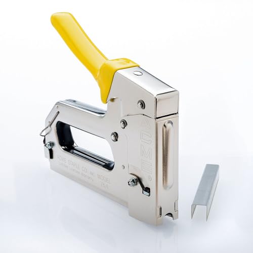 ACME 654075B 75A Kabelhefter, 1/2 Zoll Drahtkapazität, für NM Baudraht und Koaxialkabel von Acme Staple