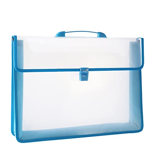 12x16.5 Portfolio A3 PP Kunststoff transparent Oxford Stoff Rand wasserdicht blau 1 Pack 12x16.5 Portfolio A3 PP Kunststoff transparent Oxford Stoff Rand wasserdicht blau 1 Pack von Acocony