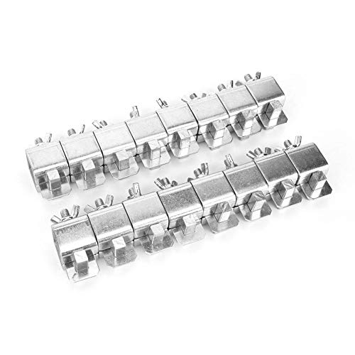 Stumpfschweißklemmen, 16 Stk. Metallblech, Stumpfverbindungsschweißen, Lötklemme, Stumpfschweißklemmen, Blechbefestigungen, für Blech, Auto, Auto, LKW, Türverkleidung von Acogedor