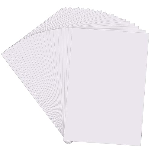 100 Blatt Transparentpapier, A4, Acetatblätter, hohe Transparenz, Pergamentpapier, optimale Dicke, Reispapier, weißes Kohlepapier zum Zeichnen, Skizzieren und Schneidern von Acooruiteng