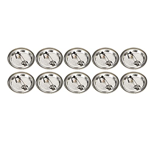 100 Pcs Leere Pin -Taste Taste Erstellen Vorräte Runde Sicherheitsausweis Emblem Medaille Teile Vorräte für Handwerk Geschenke Souvenirs für DIY -Geschenke (100 Sätze 100 Pcs Leere Pin -Taste Taste Erstellen Vorräte Runde Sicherheitsausweis Emblem Medaille Teile Vorräte für Handwerk Geschenke Souvenirs für DIY -Geschenke (100 Sätze von Acouto