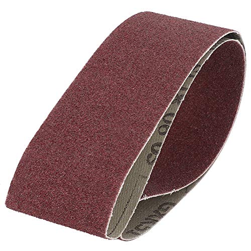 10pcs 27x2 I Aluminiumoxidscheifgürtel 686x50 Mm Schleifband für Holzweichmetall Schleifwerkzeuge Polierwerkzeug Hardware P. (80 Maschen) von Acouto