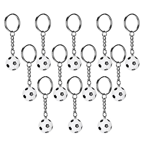 12pcs Mini -Simulationsfußball -Schlüsselbauer, Beliebter Schulpreis, Sportzentrumdekoration, White Football -Schlüsselanhänger, Langlebige Plastikfußball -Keyrings 12pcs Mini -Simulationsfußball -Schlüsselbauer, Beliebter Schulpreis, Sportzentrumdekoration, White Football -Schlüsselanhänger, Langlebige Plastikfußball -Keyrings von Acouto
