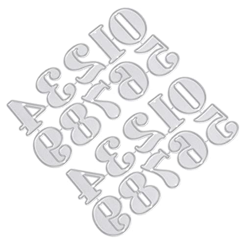2-teilige Stanzformen, Stanzplatten aus Metallfiguren aus Kohlenstoffstahl, Handgefertigtes Kartenherstellungswerkzeug für Papierhandwerk 2-teilige Stanzformen, Stanzplatten aus Metallfiguren aus Kohlenstoffstahl, Handgefertigtes Kartenherstellungswerkzeug für Papierhandwerk von Acouto