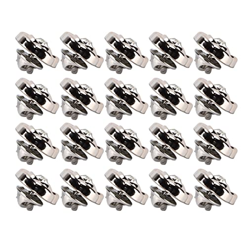 20pcs Metall Swing -Knöpfe 18mm Wiederverwendbares Entfernen Stabil Rostfeste Knöpfe für Hose Röcke Pullover Es locker. Applicatio Metal Swing - Buttonsantique Gold von Acouto