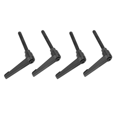 4 Stück Maschinenknöpfe aus Metall, verstellbare Befestigung, M8, für eine universelle Schleifmaschine (Schraubenlänge 25 mm) von Acouto