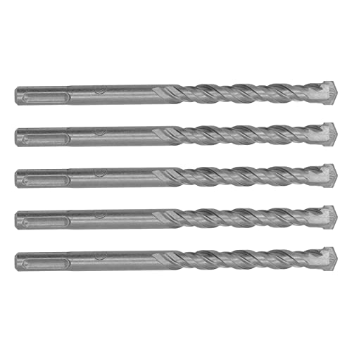 5 Stcs Hammerbohrer Bit 160 Mm Länge 2 Flöte Selbstvertisch -Carbid -Tipp -Aufprall -Bohrbits für B S Beton 5 Mm/0,2 Zoll Hammerbohrer Bitcarbid -Tipp -Bohrer Bitconcret Bohrer BitSimpact (4mm) (5 von Acouto