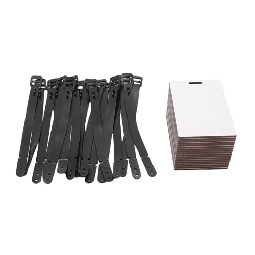 Acouto 18 Set Sublimation Gepäck Anhänger Rohlinge, MDF Koffer Reisetasche Etikett mit für Rucksäcke, Schult Aschen, Sportgeräte von Acouto