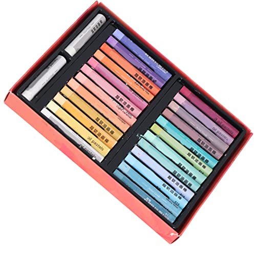 Acouto 24 Farben Ölpastelle Setzen Sie Weiche Cremige Kunstversorgungen für, Glattes Mischen für das Malerei Acouto 24 Farben Ölpastelle Setzen Sie Weiche Cremige Kunstversorgungen für, Glattes Mischen für das Malerei von Acouto