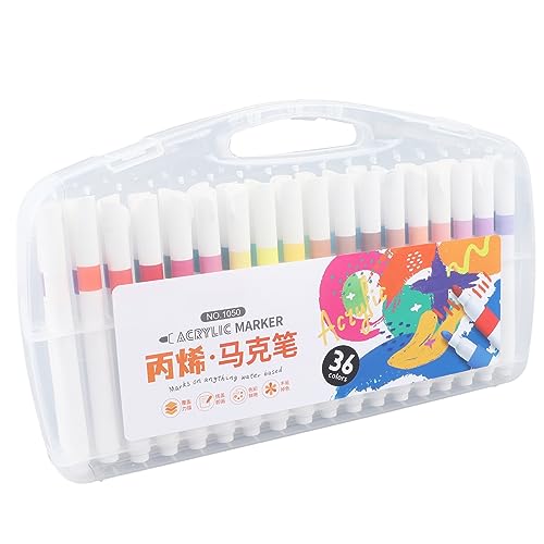 Acouto 36pcs Acrylfarbenmarkierungen Reiche Farben Schnelltrocknen Starke Cove Graffiti -Marker für Holzstoffglas Kunststoff Acrylfarben Markergraffiti MarkerAcr Komfortable Schreiben Acouto 36pcs Acrylfarbenmarkierungen Reiche Farben Schnelltrocknen Starke Cove Graffiti -Marker für Holzstoffglas Kunststoff Acrylfarben Markergraffiti MarkerAcr Komfortable Schreiben von Acouto