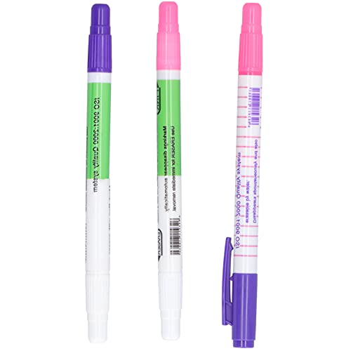 Acouto 3pcs Kleidung Markin Doppelköpfige Farbenfrohe Wasserlösliche Kreuzstichmarker Strenge Kontroll -Quali -Kleidungsmarkierung Stifte Markercolorful Markerwater? Löslicher Markermarkin Stichstich Acouto 3pcs Kleidung Markin Doppelköpfige Farbenfrohe Wasserlösliche Kreuzstichmarker Strenge Kontroll -Quali -Kleidungsmarkierung Stifte Markercolorful Markerwater? Löslicher Markermarkin Stichstich von Acouto