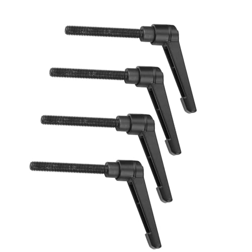 Acouto 4 Stück Maschinenknöpfe aus Metall, verstellbare Befestigung, M8, für eine universelle Schleifmaschine (Schraubenlänge 32 mm) von Acouto