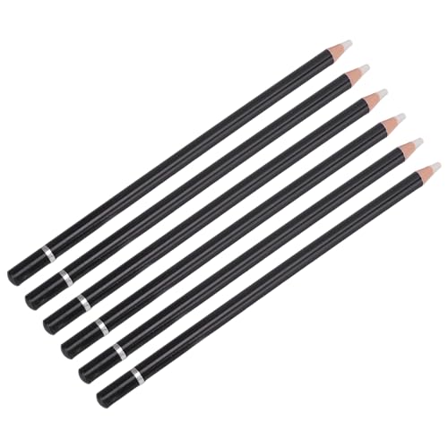 Acouto 6-teiliges Radierstift-Set, Holzradiergummis mit Komfortablem Griff Zur Bequemen Fehlerbeseitigung, Skizze, Farbillustration, Kohleskizze Acouto 6-teiliges Radierstift-Set, Holzradiergummis mit Komfortablem Griff Zur Bequemen Fehlerbeseitigung, Skizze, Farbillustration, Kohleskizze von Acouto